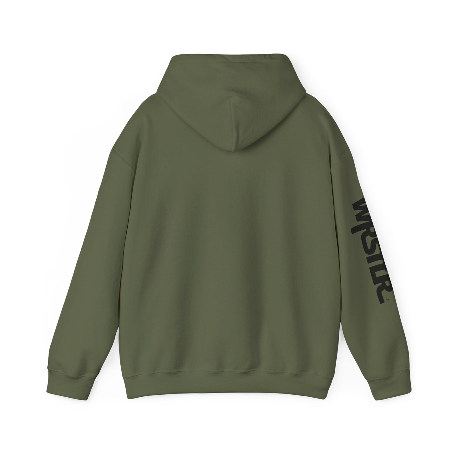 WRSTLR®️ Hoodie OD Green