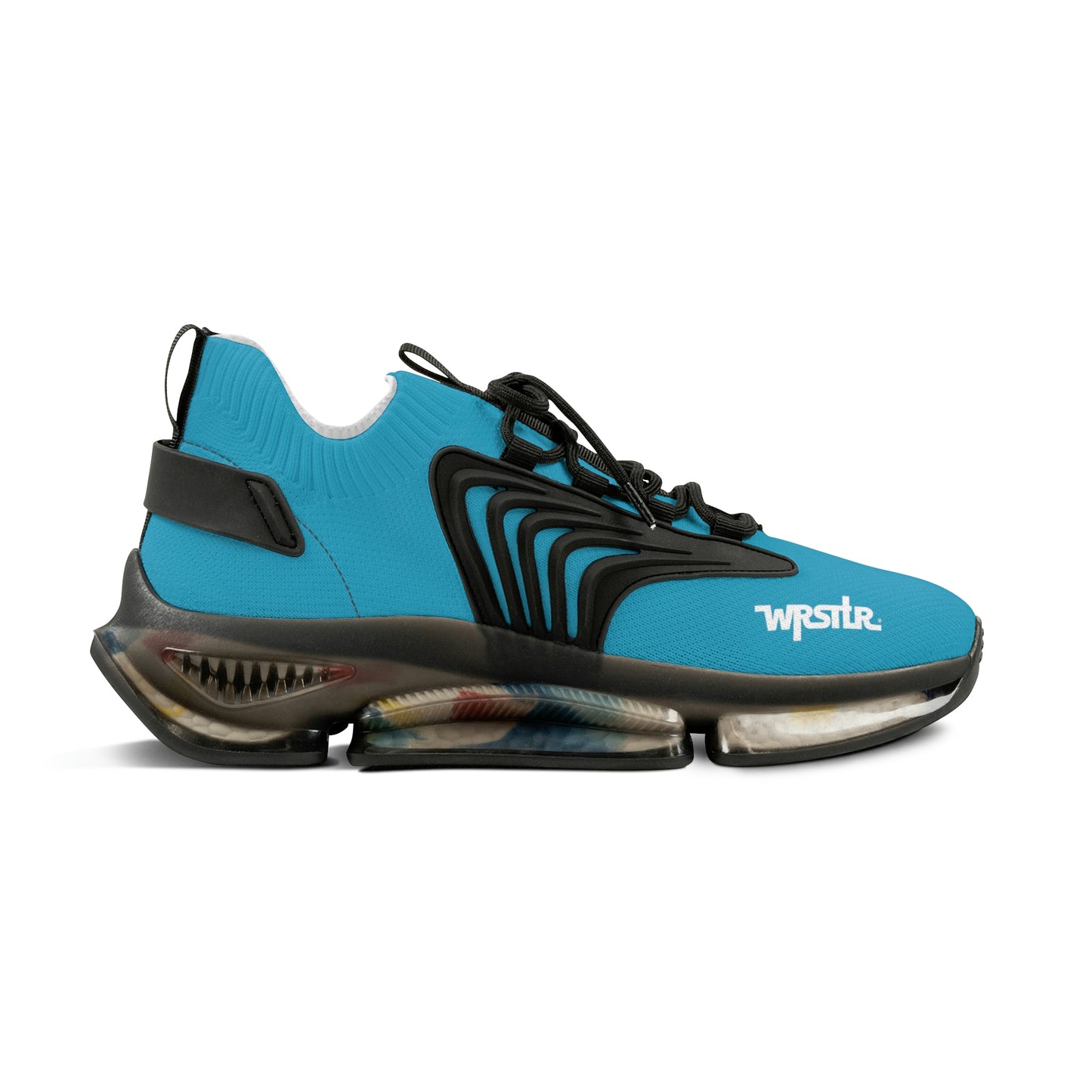 WRSTLR® unisex Turquoise Mesh Sneakers