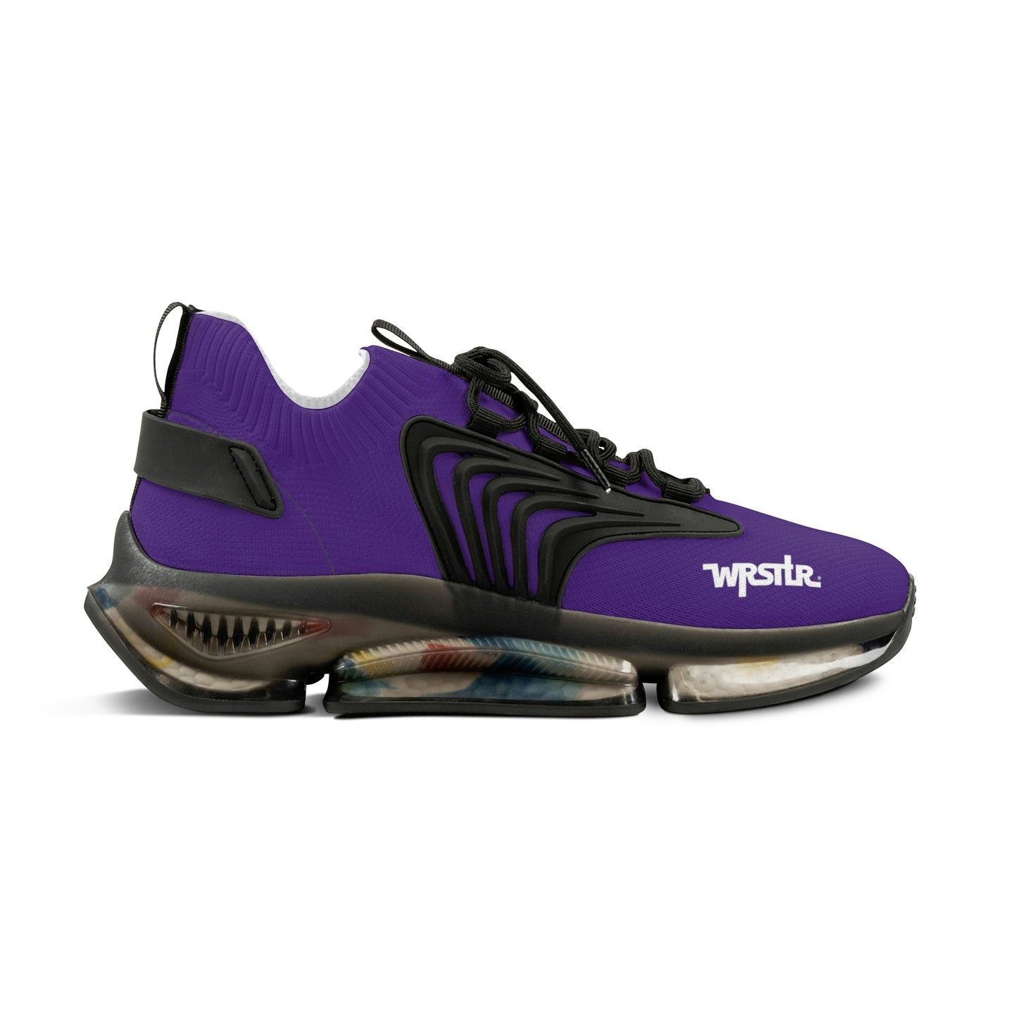 WRSTLR® unisex Purple Mesh Sneakers