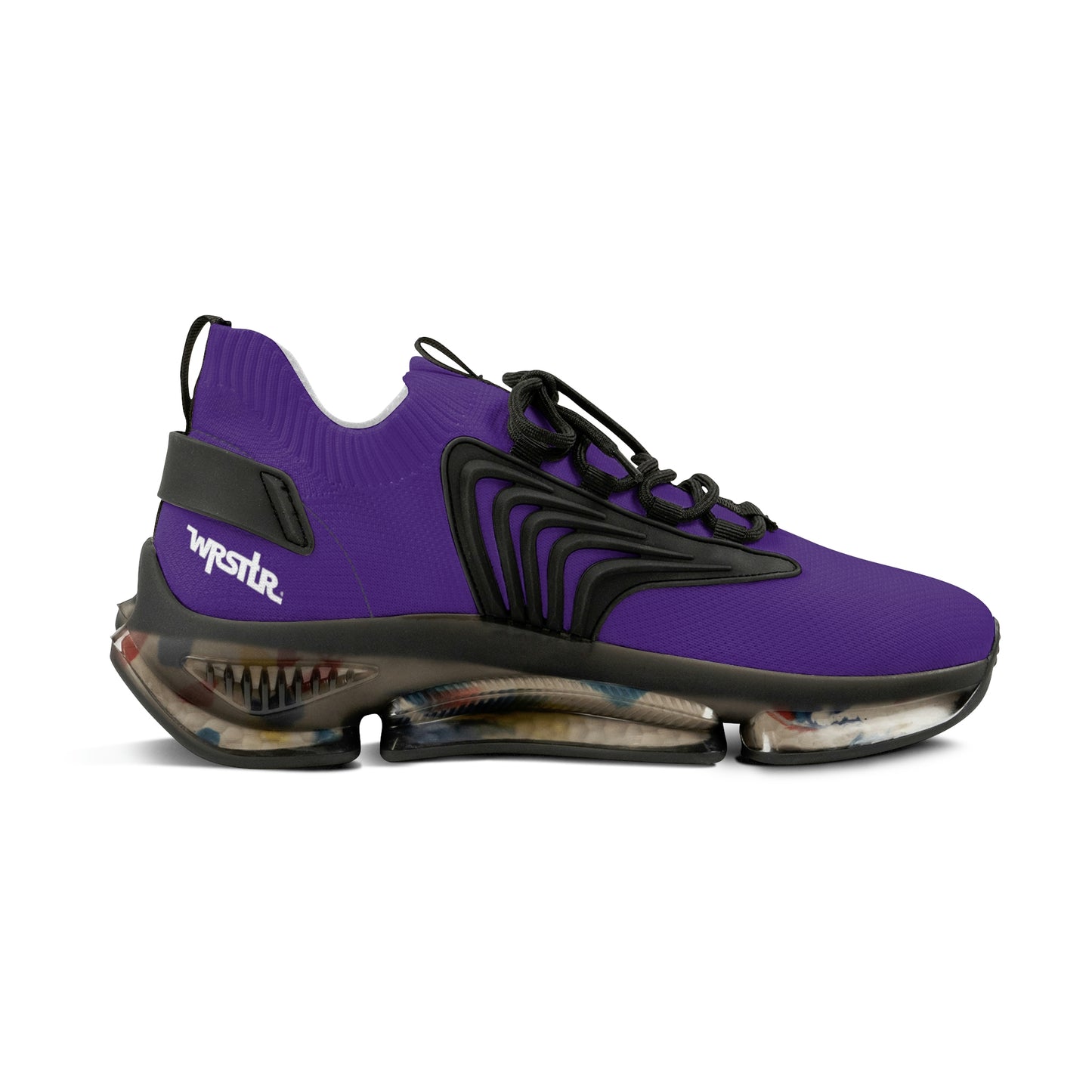 WRSTLR® unisex Purple Mesh Sneakers