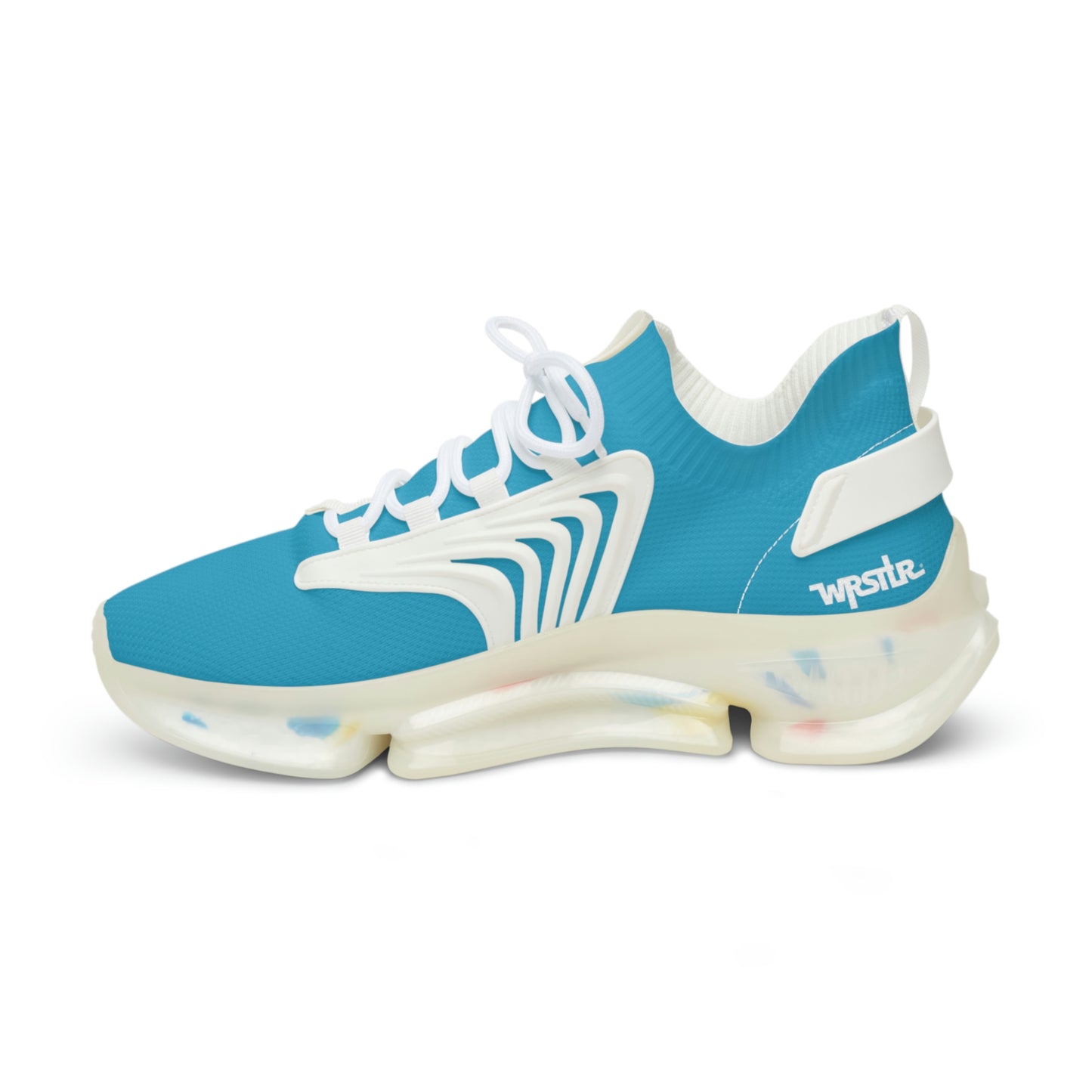 WRSTLR® unisex Turquoise Mesh Sneakers