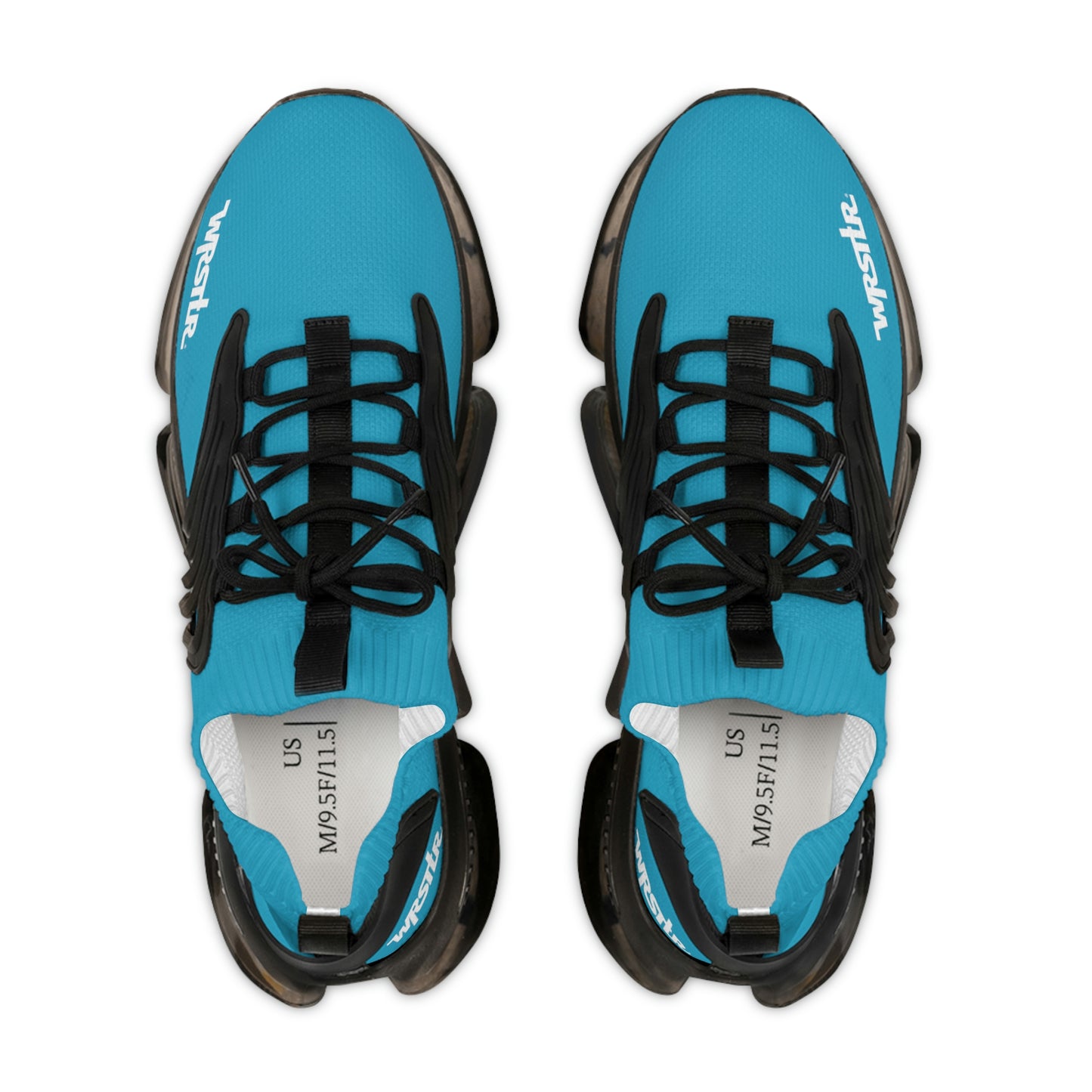 WRSTLR® unisex Turquoise Mesh Sneakers