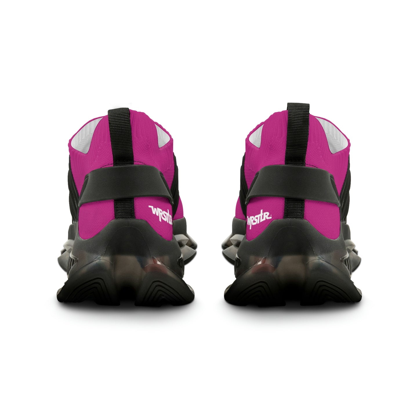 WRSTLR® unisex Pink Mesh Sneakers