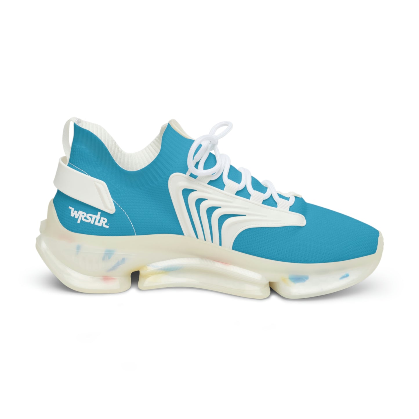 WRSTLR® unisex Turquoise Mesh Sneakers