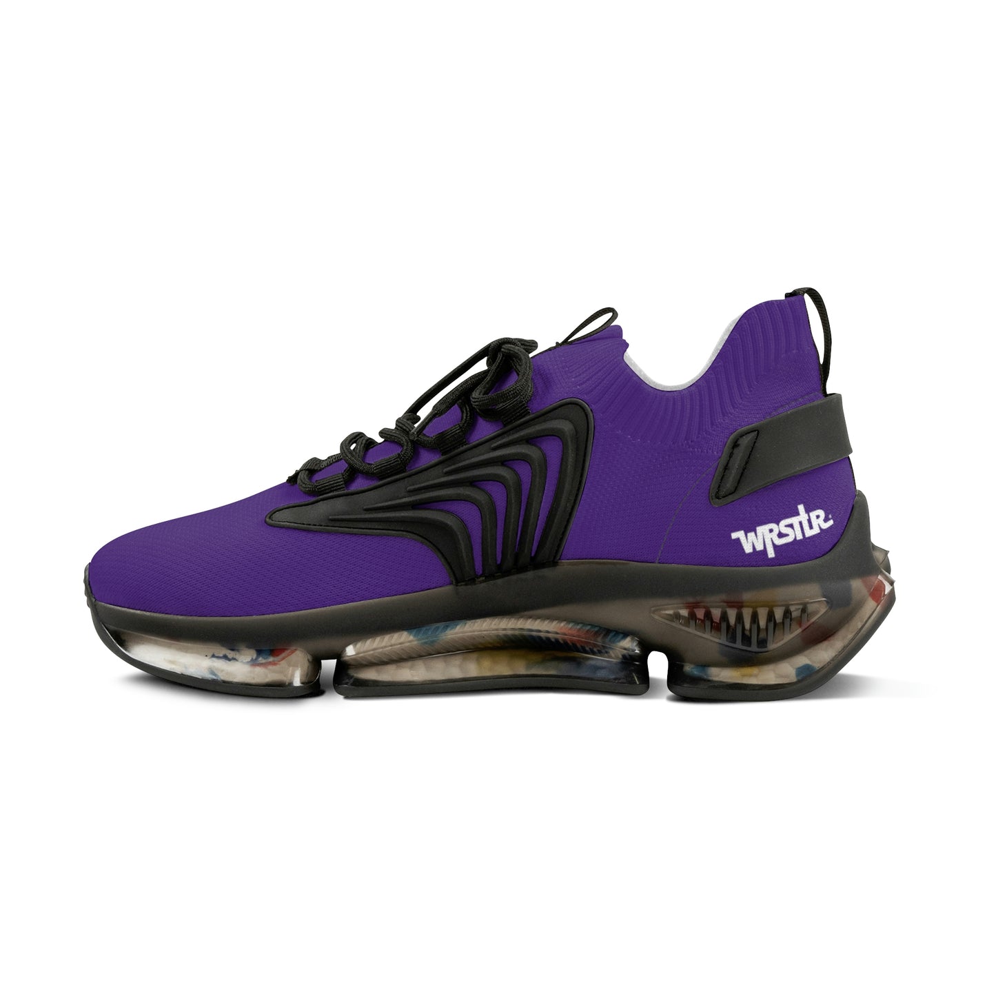 WRSTLR® unisex Purple Mesh Sneakers