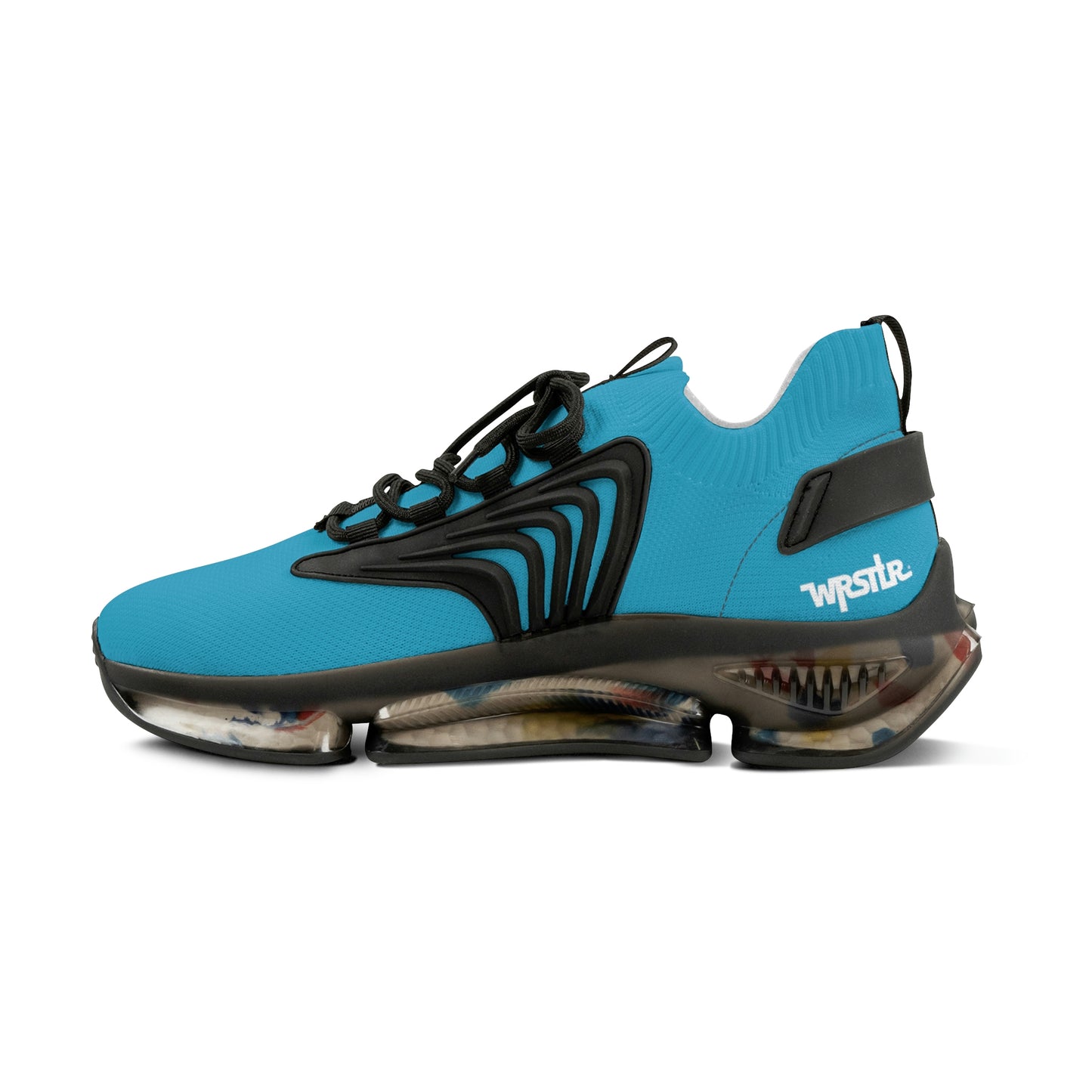 WRSTLR® unisex Turquoise Mesh Sneakers