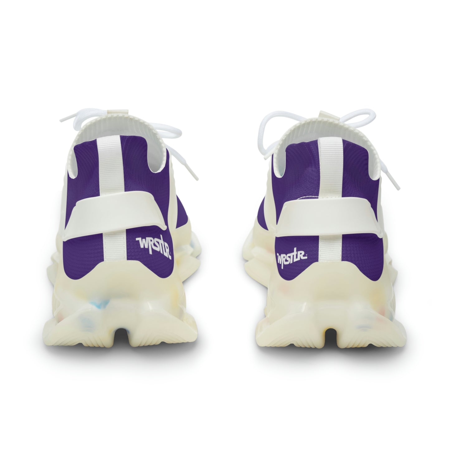 WRSTLR® unisex Purple Mesh Sneakers