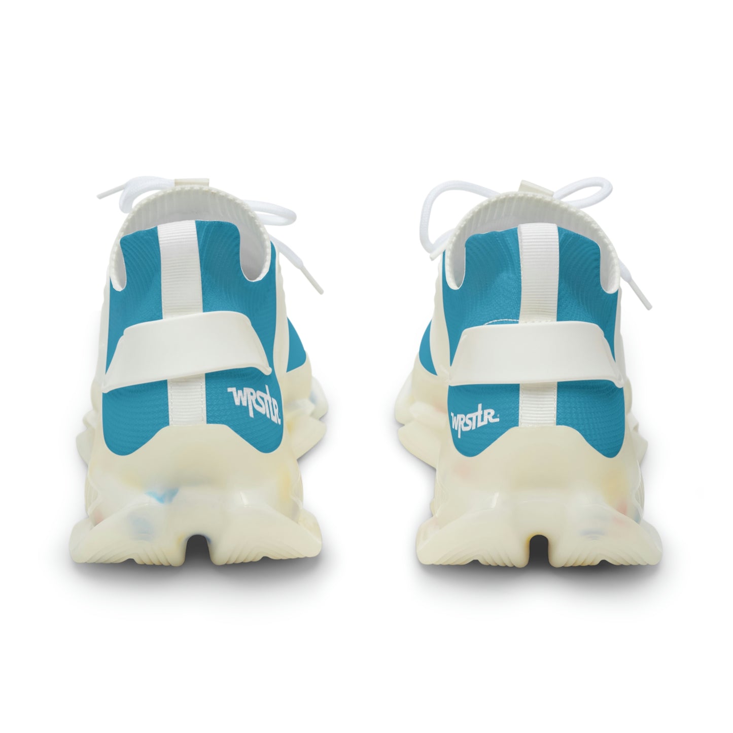 WRSTLR® unisex Turquoise Mesh Sneakers